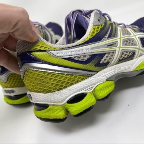 Asics Womens Gel Cumulus 14 T296N  Running Shoes Sneakers Size 9 - Picture 7 of 16